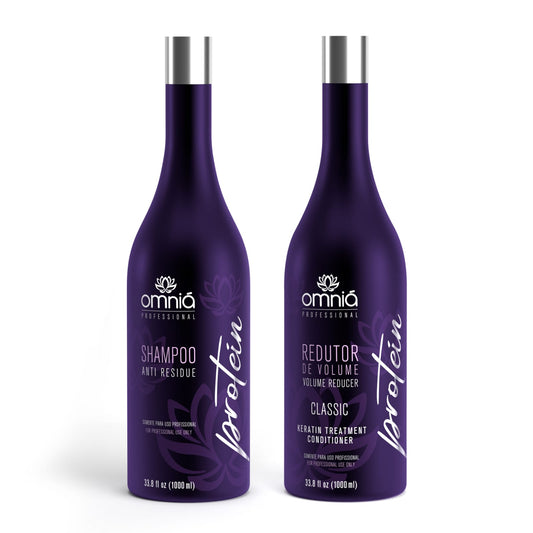 OMNIA PROTEIN SHAMPOO AND TREATMENT 1L (2 steps)