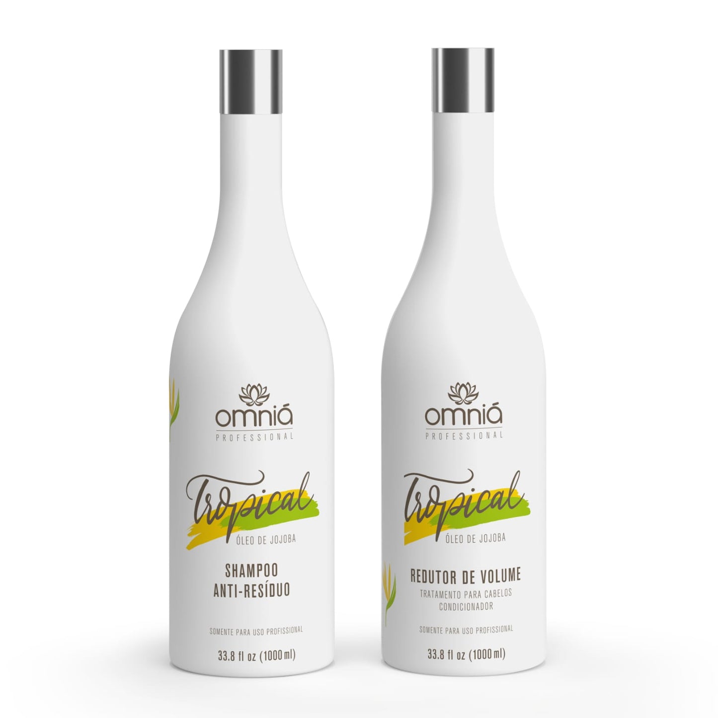 OMNIA TROPICAL SHAMPOO AND TREATMENT 1L (2 steps)