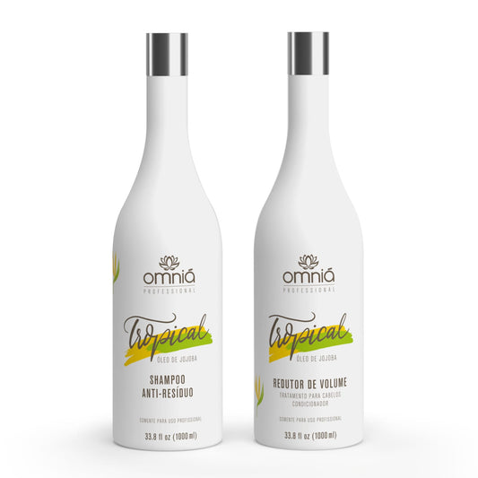 OMNIA TROPICAL CHAMPÚ Y TRATAMIENTO 1L (2 pasos)